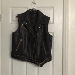 Women’s Motorcycle Leather Vest